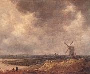 Windmill by a River fg GOYEN, Jan van